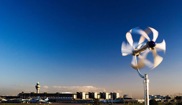 Turbina eoliana sferica inovatoare pentru alimentarea cu energie a locuintelor